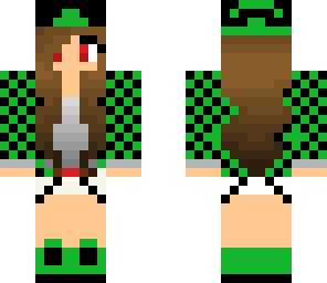 green cap girl