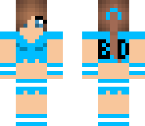 blue devil cheerleader