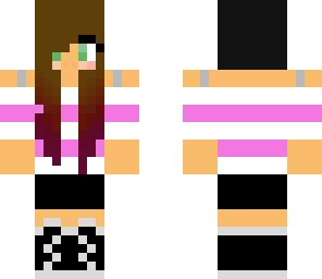 tinted girl's hair