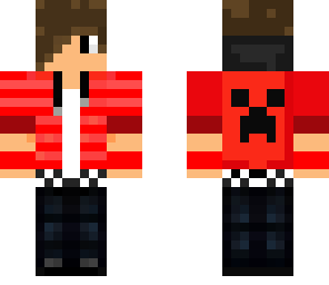 red leather jacket