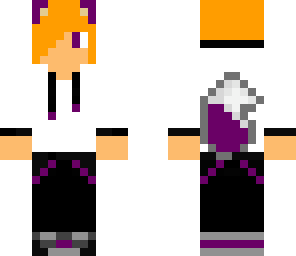 purple wolf boy
