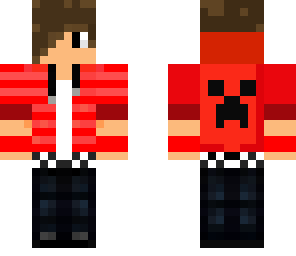 red leather jacket