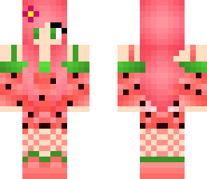 edited watermelon skin