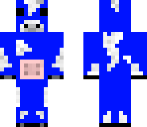 blue cow