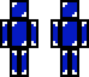 blue man