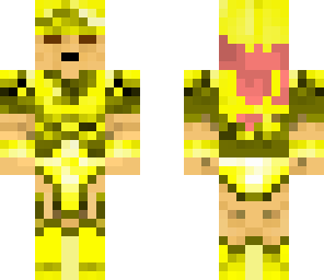 girl with golden armour