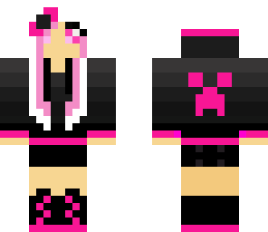 pink creeper albino girl improved