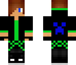 green blue guy