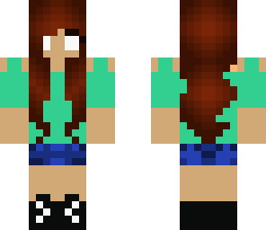 cute eyes herobrine girl