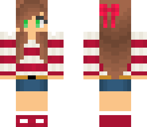 dark red girl