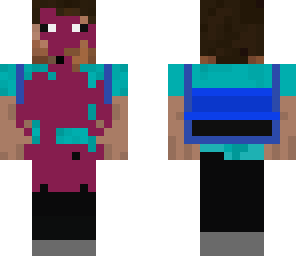 steve with bubble gum on him