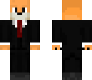 kitty in a suit