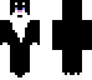 black and white kittycat