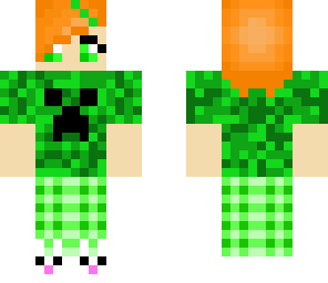 creeper pajama girl