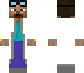 steve lab coat
