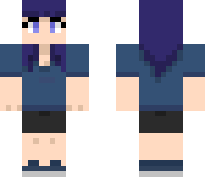 blue girl