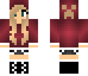 my skin hooded beauty