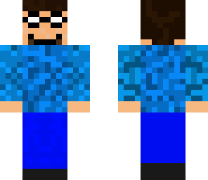 nerdy herobrine