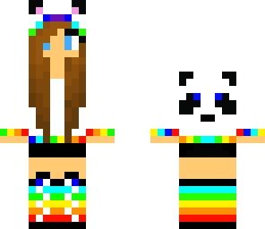 rainbow panda gal