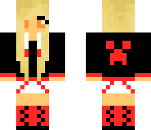 red creeper girl
