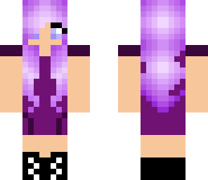 purple girl
