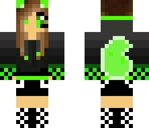 lime green wolf