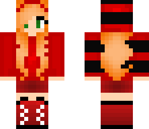 red tiger hoodie girl