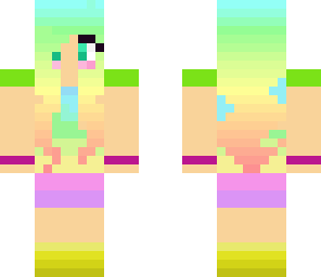 rainbow girl