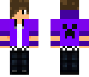purple hoodie
