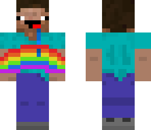 rainbow derp steve