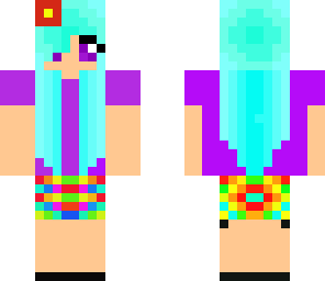 rainbow girl