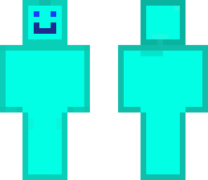 blue man