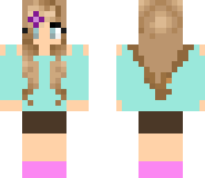 skin from scratch cute girl
