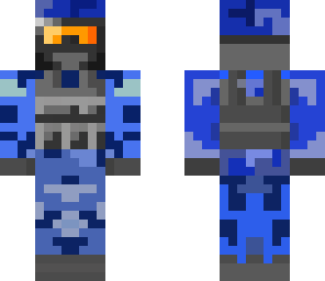 blue soldier