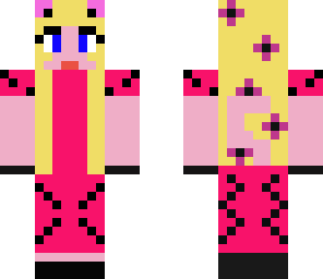 pink cat girl