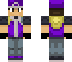 purple pokemon trainer