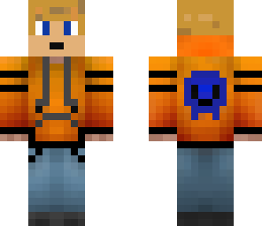 orange hoodie guy