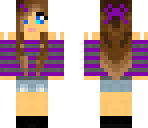 purple girl