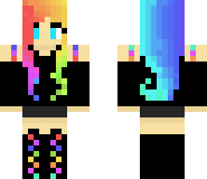 rainbow girly