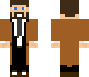 trench coat and suit