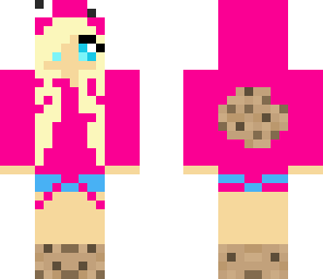 pink cookie girl