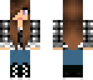 plaid girl