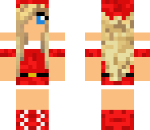 cute santa chick