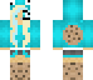 edited cookie monster girl