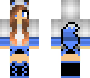 blue fox girl