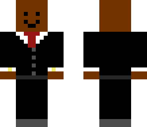 poop man in suit