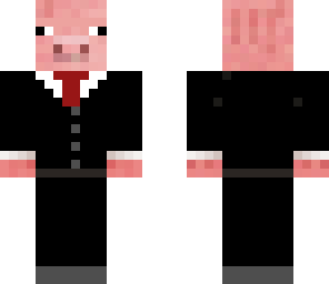 pig in suit