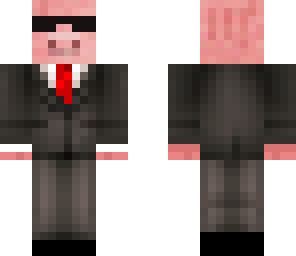 pig with smoking