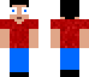 scared man in a t-shirt