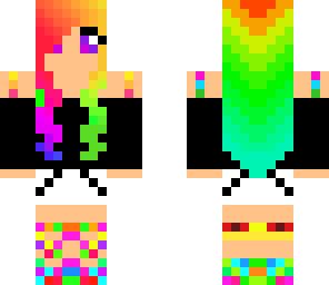 rainbow girl edited